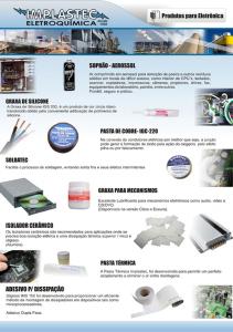 Lâmina de Catálogo Indústria Eletrônica